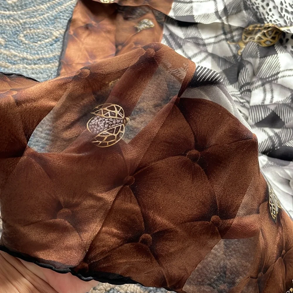 Christian Dior scarf about 33.5x33 inches